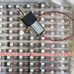 Mini N20 Metal Gear Motor DC 3V-6V 5V 170RPM Slow Speed DIY Robot Hobby Toy Model