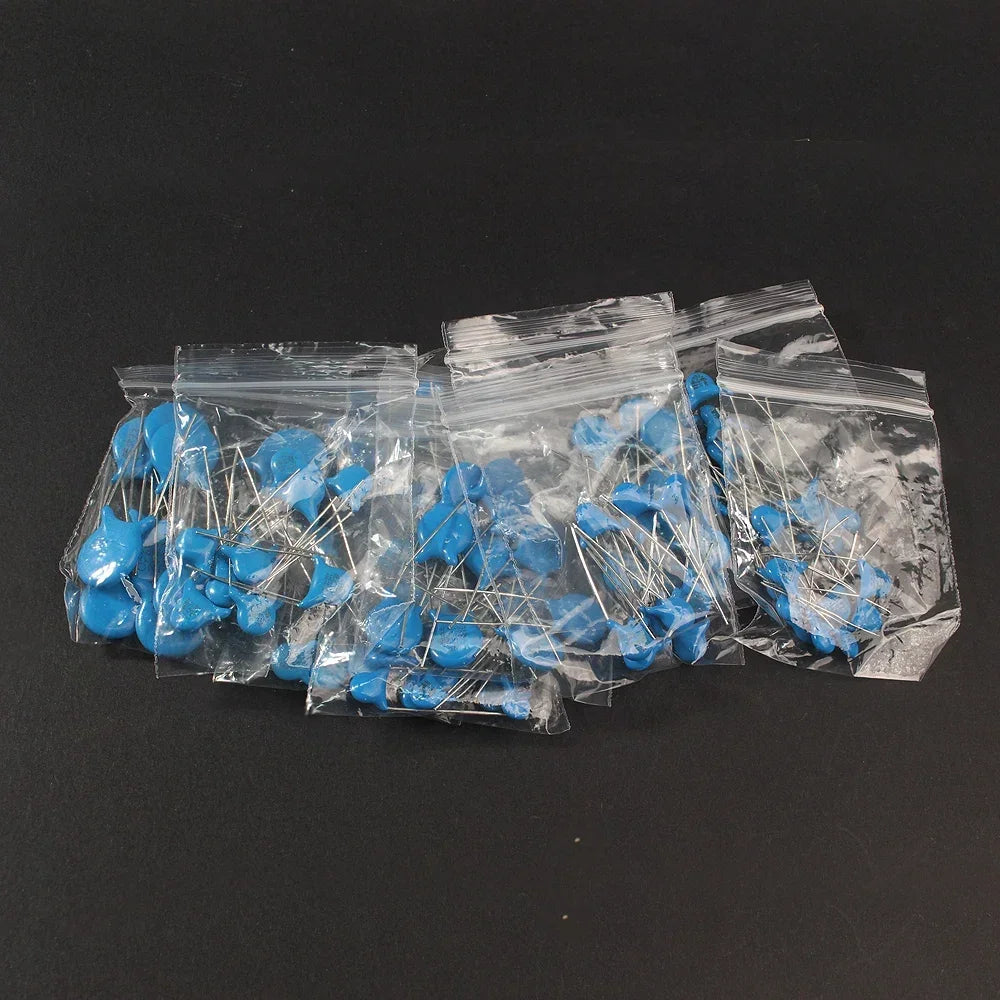 100PCS Y1 SafetyCapacitor 250V 400V 102M 103M 471M 222M 472M 470PF 1NF 2.2NF 4.7NF 10NF Set of Ceramic Capacitors Kit