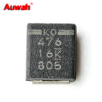 5pcs/lot 16V 47UF T521T476M016APE090 3528 Type B Ultra-Thin SMD Polymer Tantalum Capacitors Low ESR 90mOhms New and Original