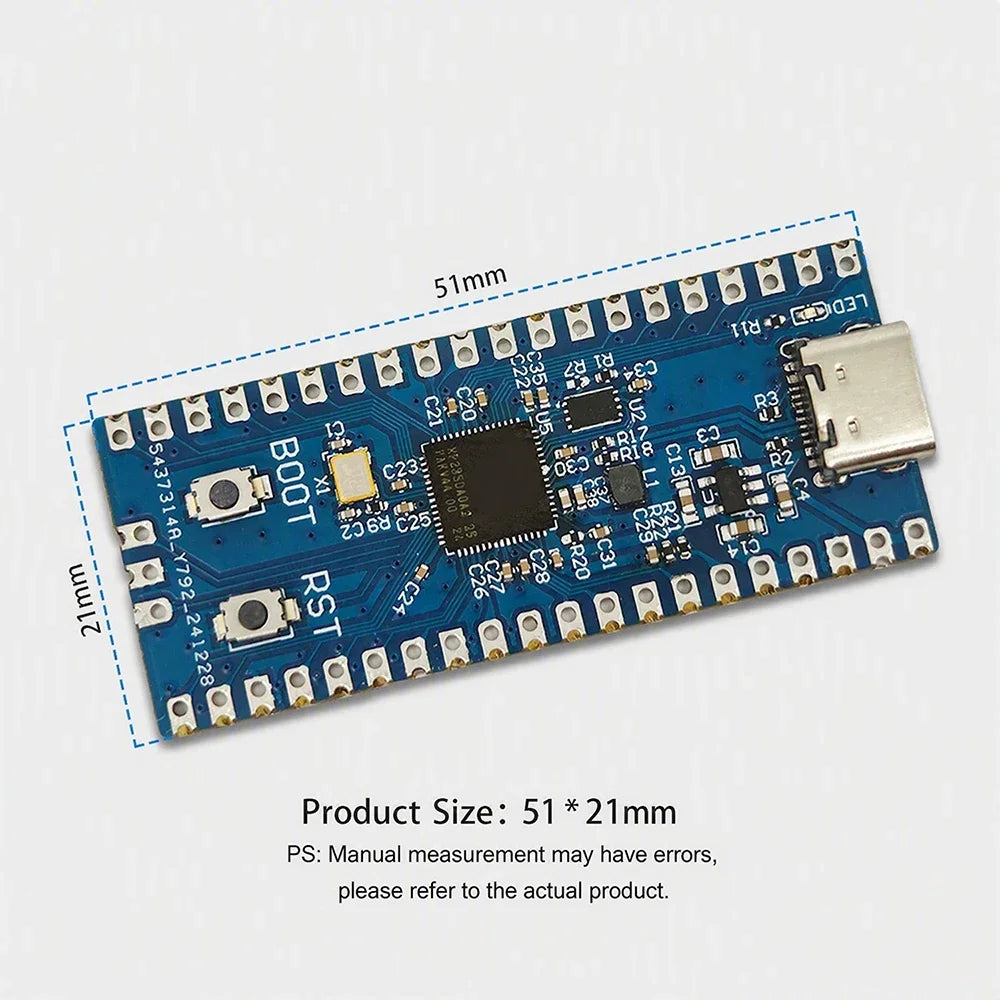For Raspberry Pi Pico 2 RP2350 USB A Development Board RP2350 Microcontroller Module Type C Interface