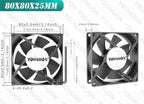 EC Axial Fan 60mm 80mm 90mm 120mm Ball Brushless Fan Cooler AC 110V 120V 220V 230V 240V Computer Case Fan 6025 8025 9225 12038