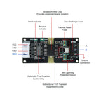 DC 3-5.5V Industrial-Grade Isolated TTL to RS485 Converter Module Automatic Data Flow Control for RS485 to TTL Signal Conversion