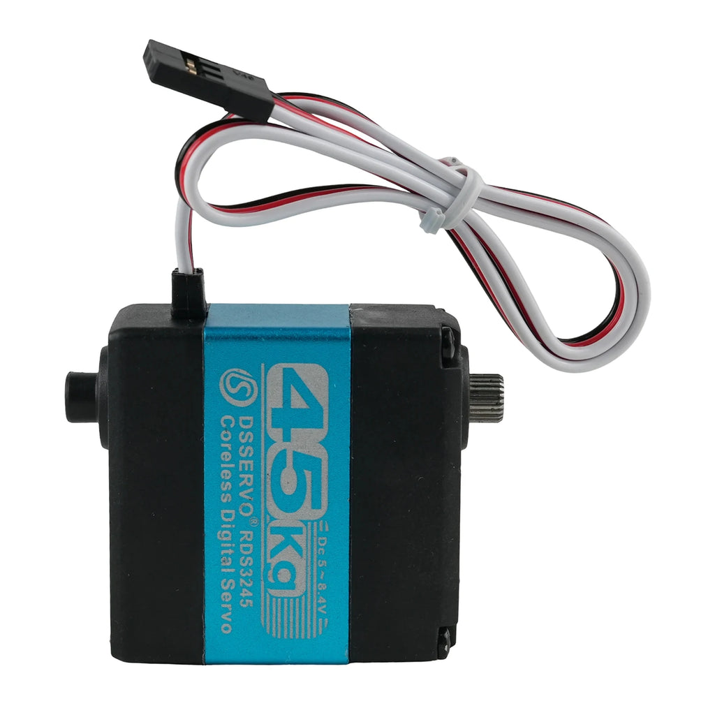 45KG RDS3245 Digital Servo Metal Gear High Torque Coreless Dual Axis Motor Aluminum Case For RC Crawler Car Truck Robot DIY Part