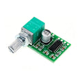 1-5pcs Mini PAM8403 DC 5V 2 Channel USB Digital Power Amplifier Board Module 2 * 3W Volume Control with Potentionmeter