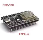 MICRO-WROOM-32U WROVER Module WIFI Module with 2.4G Antenna Optional ESP32 Development Board WROOM-32U