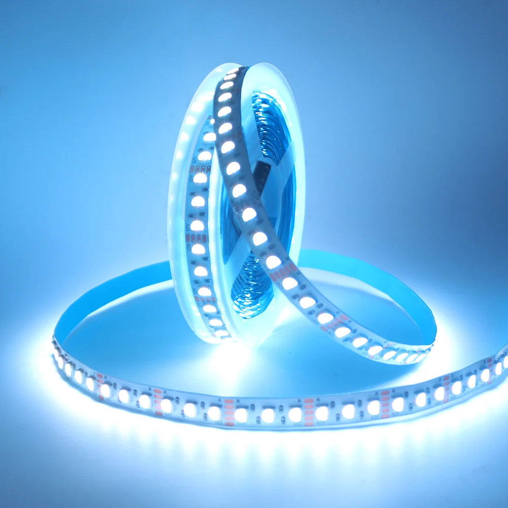 5m RGBW RGBWW Led Strip Light 4 Colors In 1 Chip 12V 24V 5050 120 60 108 LEDs Flexible Tape Ribbon RGB Warm White DC Home Decor