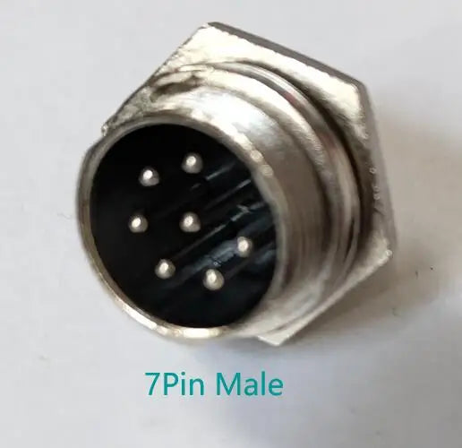 1PC GX16 2/3/4/5/6/7/8/9/10Pin 16mm Female Male Part Wire Panel Connector Aviation Plug Circular Socket