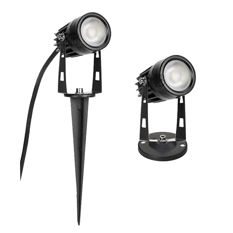 IP65 LED Lawn Lamp COB Light DC12V AC110V 220V Outdoor Waterproof Pathway Garden Spot Bulb 5W 3W Decor Landscape Light