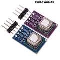 /SCD40 SCD41 Gas Sensor Module Detects CO2 CO2 Temperature and Humidity Two In One I2C Communication Purple with Pin Array