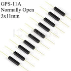 100PCS Magnetic Reed Switch Sensor GPS-11 GPS-14A GPS-14B MKA07101 MKA10110 MKA17101 Normally Open Normally Closed NO NC