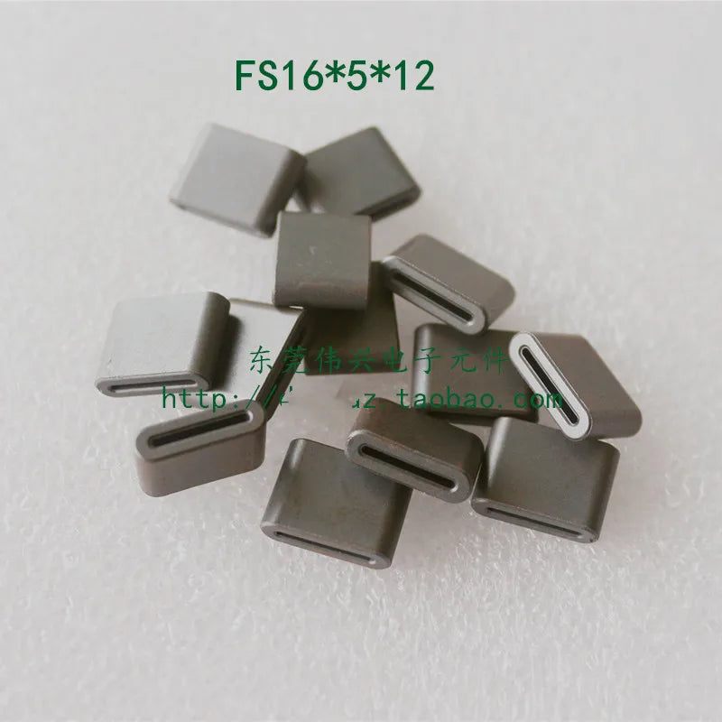 10PCS FS Flat Cable Ferrite Cores Ni-Zn Ferrite Filter Coil Inductor Cable Flat Magnetic Core FS16*5*12 FS25*5*12 FS40*6.5*12