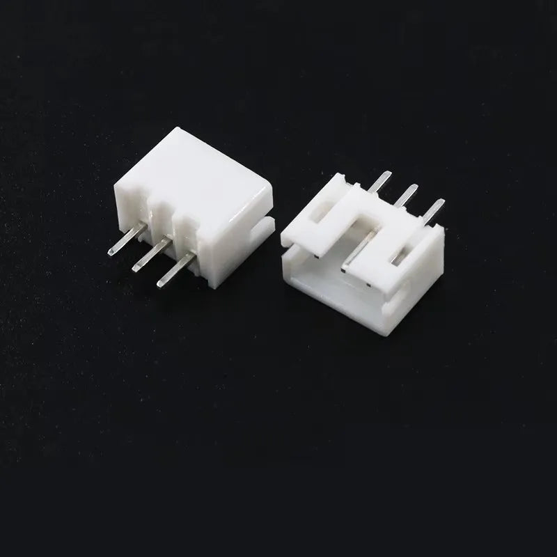 100PCS JST PH 2.0 2P 3P 4P 5P 6P 7P 8P 9P 10P 11P 12 Pin Header PH2.0 2mm Connectors Leads PH-AW PH-Y Curved Pins Male Shell