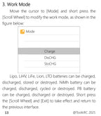 ToolkitRC M8AC Smart Lipo Battery Charger Discharger AC 200W DC 600W 20A for 1-8S LiHV Lipo Battery PD 65W FPV Model Parts Car