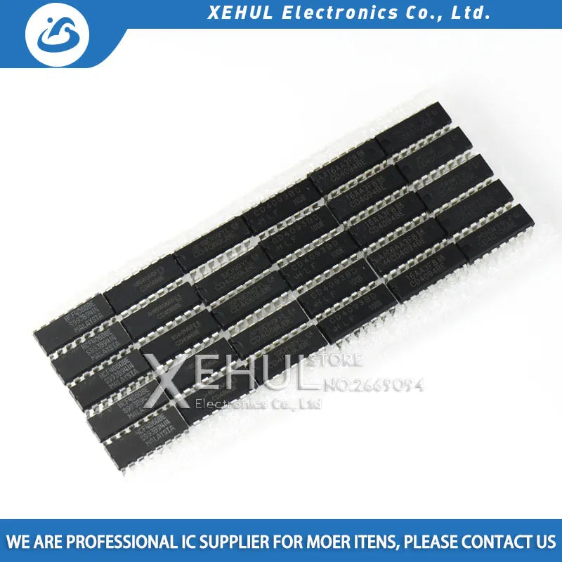 12 Types CD40XX DIP 4000 series CMOS logic IC product combinations, 5 pieces each, totaling 60 pieces