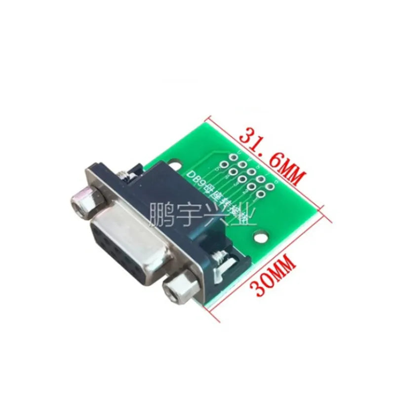 1/2/5PCS HDR DB9/DB15/DB25/DB37 Male Female Adapter Board VGA Interface to 2.54mm DIP Pin Header Test Board for PCB Circuit