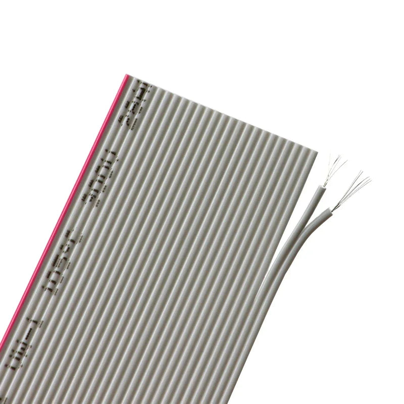 1~10m 1.27mm UL2651 Gray Wire Flat Ribbon Cable 28AWG 10 14 16 20 26 30 34 40 50 60pins 300V for 2.54mm IDC Connector Data Cable