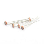 10PCS 5mm LDR Photo Light Sensitive Resistor Photoelectric Switch Sensor 5506 5516 5528 5537 5539 5549 12528  For Arduino