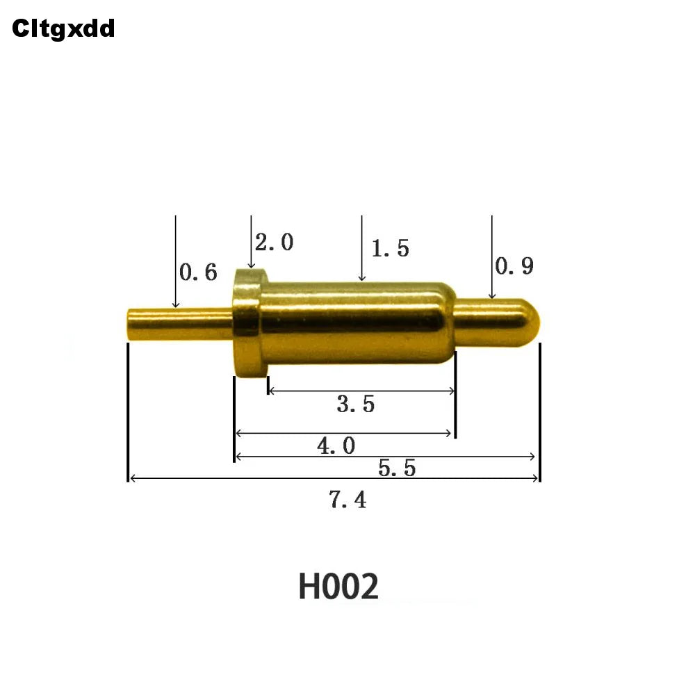 5pcs Pogo Pin Connector Pogopin Battery Spring Loaded Contact SMD Needle PCB 2 3 4 5 6 7 8 9 10 12 14 MM Test Probe H021 - H040