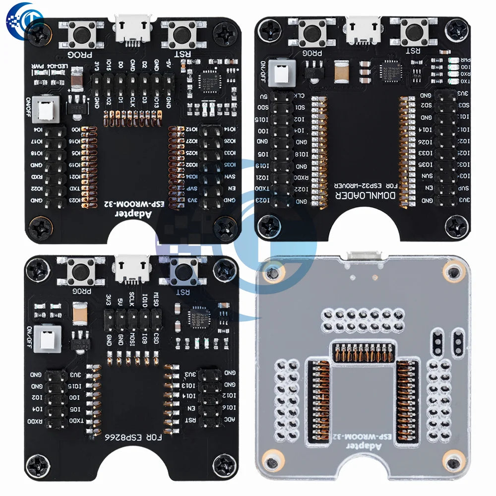 Durable ESP Development Board Programming Fixture (1PC) – Supports ESP8266/ESP32 & ESP-12F/07S/12S Modules