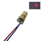 10pcs Adjustable Mini Laser Pointer Diode RED Dot Laser Diod Circuit 3V/5V 5mW 650nm Module Pointer Sight Copper Head