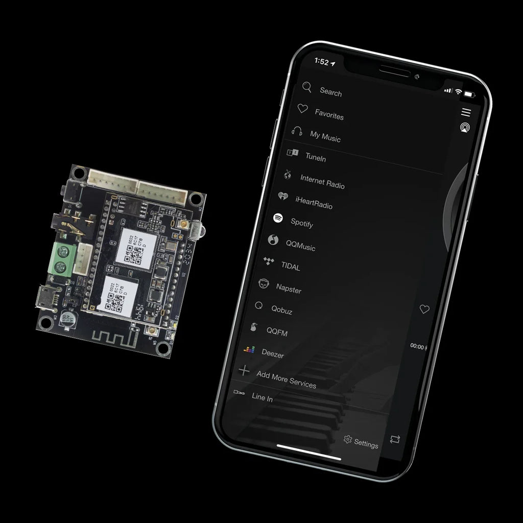 Up2Stream Pro V3 Wireless Audio Receiver Board Bluetooth Audio Recei Wireless Stereo Music Module Multiroom DIY WIFI Audio Board