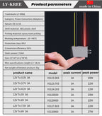 12v to 5v Converter 12V To 3.3V 3.7V 4.2V 6V 7.5V 9V DC Transformer 3A Buck Module Power Adapter Controller Regulator Inverter
