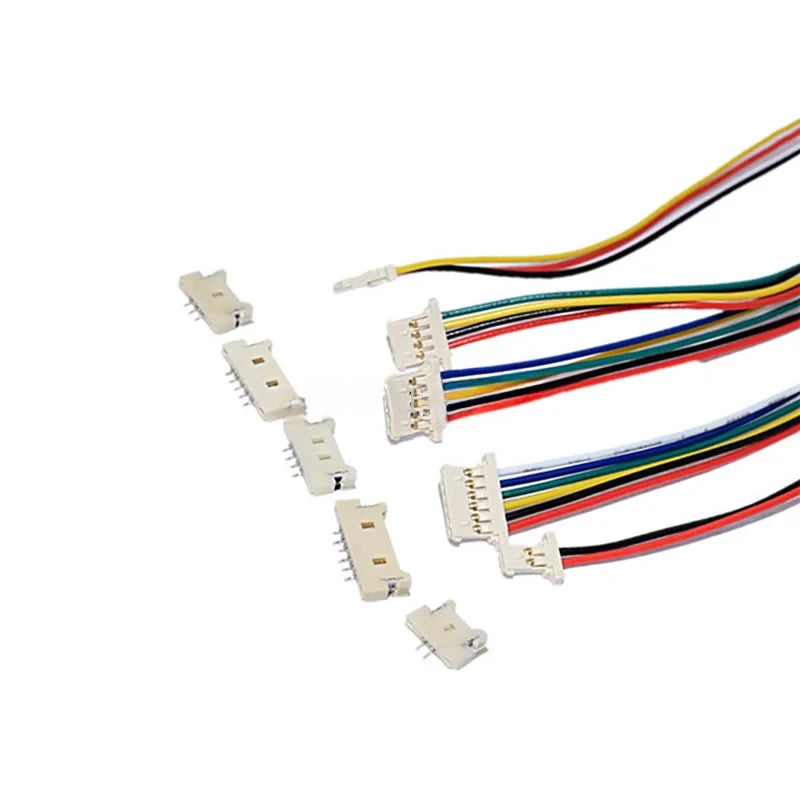10pcs 51146 1.25mm Ultra-thin Terminal Wire 15cm A1254 MOLEX SMD  2p 3p4p MX1.25 A1250AWB Horizontal Housing Wafer LCD Connector