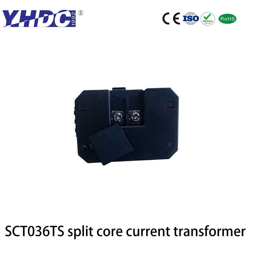 YHDC SCT036TS Input 100A/200A/300A/400A/500A/600A Output 50mA/0.1A Accuracy 0.5%Split Core Current Sensor AC Current Transformer