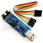 USB to TTL FT232 CP2102 CH340 Isolated Adapter USB to RS232 RS485 Module 5V 3.3V Industrial Serial Converter