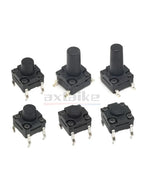 50Pcs 6×6mm Waterproof Type Tact Switch DIP SMD 4Pin 6*6*4.3/5/6/7/8/9/10/11/12/13mm Mini Micro Momentary Tactile Push Button