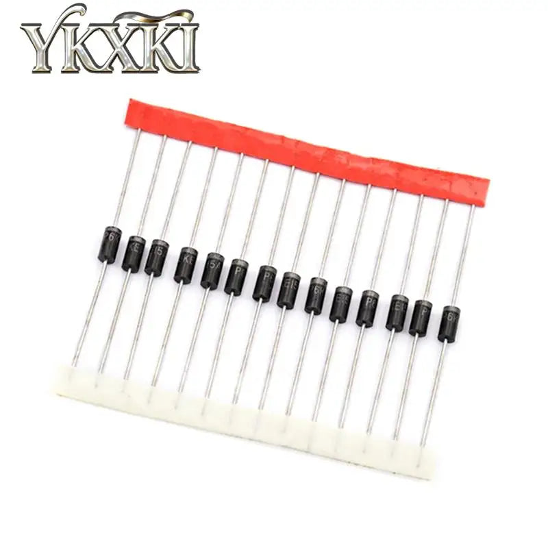 50PCS P6KE15 P6KE16 P6KE18 P6KE20 P6KE22 P6KE24 P6KE27 P6KE30 P6KE33A CA one/two way transient suppression TVS diode