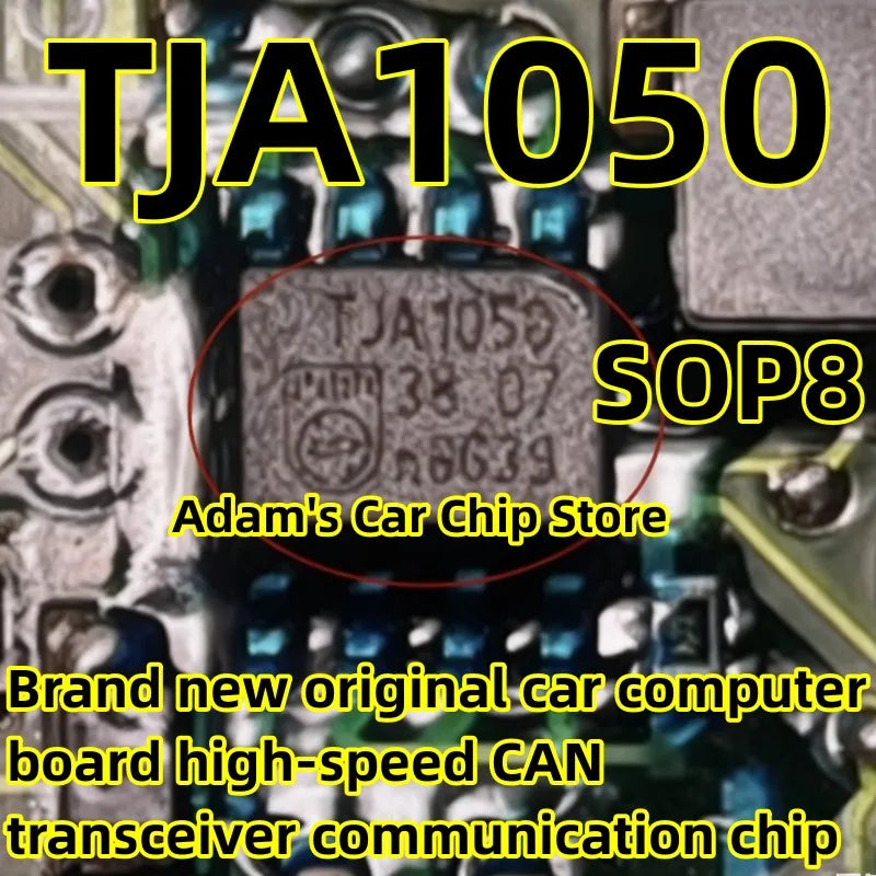 TJA1050 SOP8 Brand new original car computer board high-speed CAN transceiver communication chip