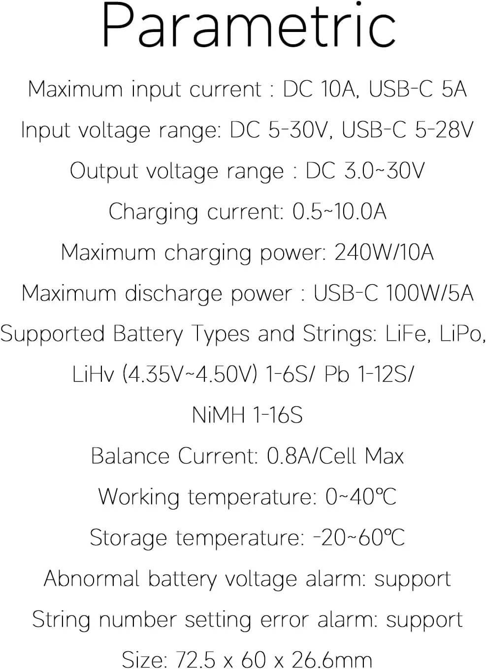 ISDT 608PD Lipo Balance Charger Discharger DC 240W/10A PD 140W/5A Smart Digital Charger  for RC Batteries LiFe/Lilon/LiPo/LiHV