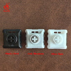 Kailh Full POM Mini Switch Low-profile Mechanical Keyboard Clicky Tactile Linear Hide Mountain Black Cloud White Rain 1353Hitbox