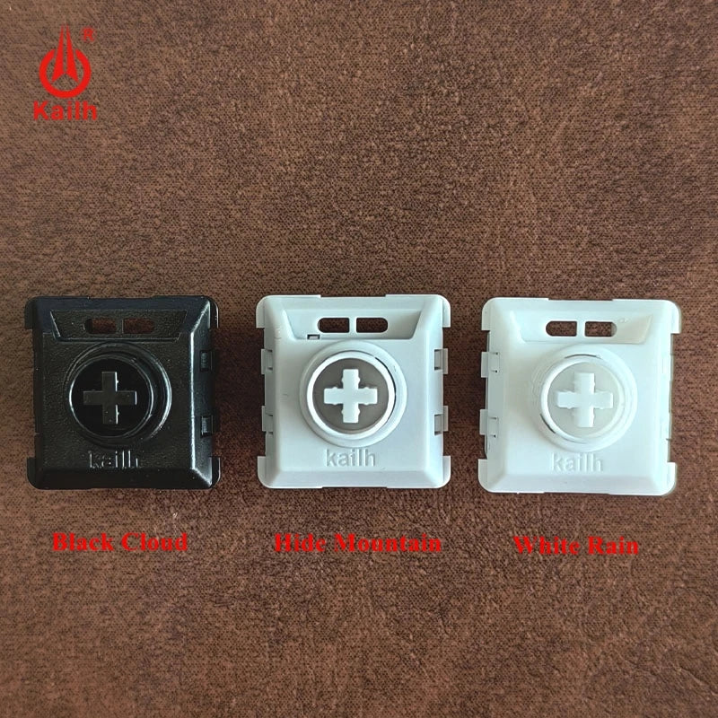 Kailh Full POM Mini Switch Low-profile Mechanical Keyboard Clicky Tactile Linear Hide Mountain Black Cloud White Rain 1353Hitbox