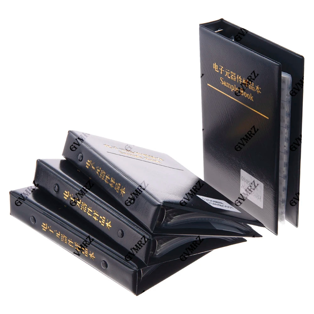 0402 0603 SMD Ferrite Bead Inductance Sample Book Magnetic Laminated Sheet Magnetic Beads Inductance Book Sample Kit 0805 1206