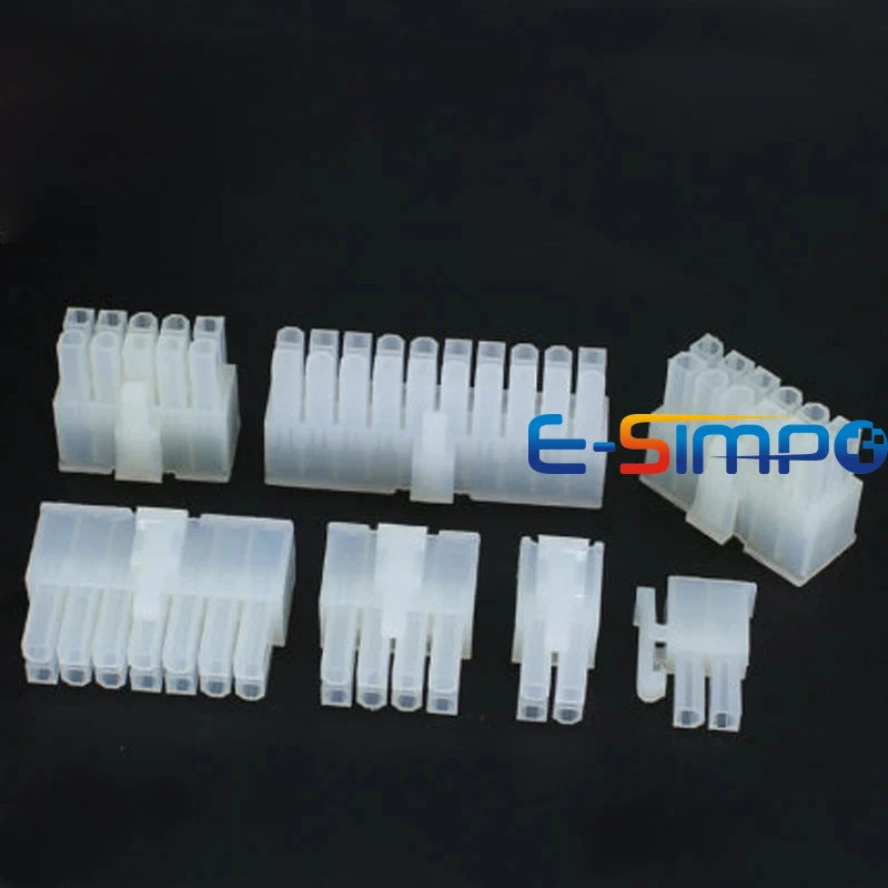 10Sets Molex 4.2mm Automotive Wire Connector Plug 5557 Series 2/4/6/8/10/12/14/16/18/20/22/24P Housing RA Wafer Female Terminal