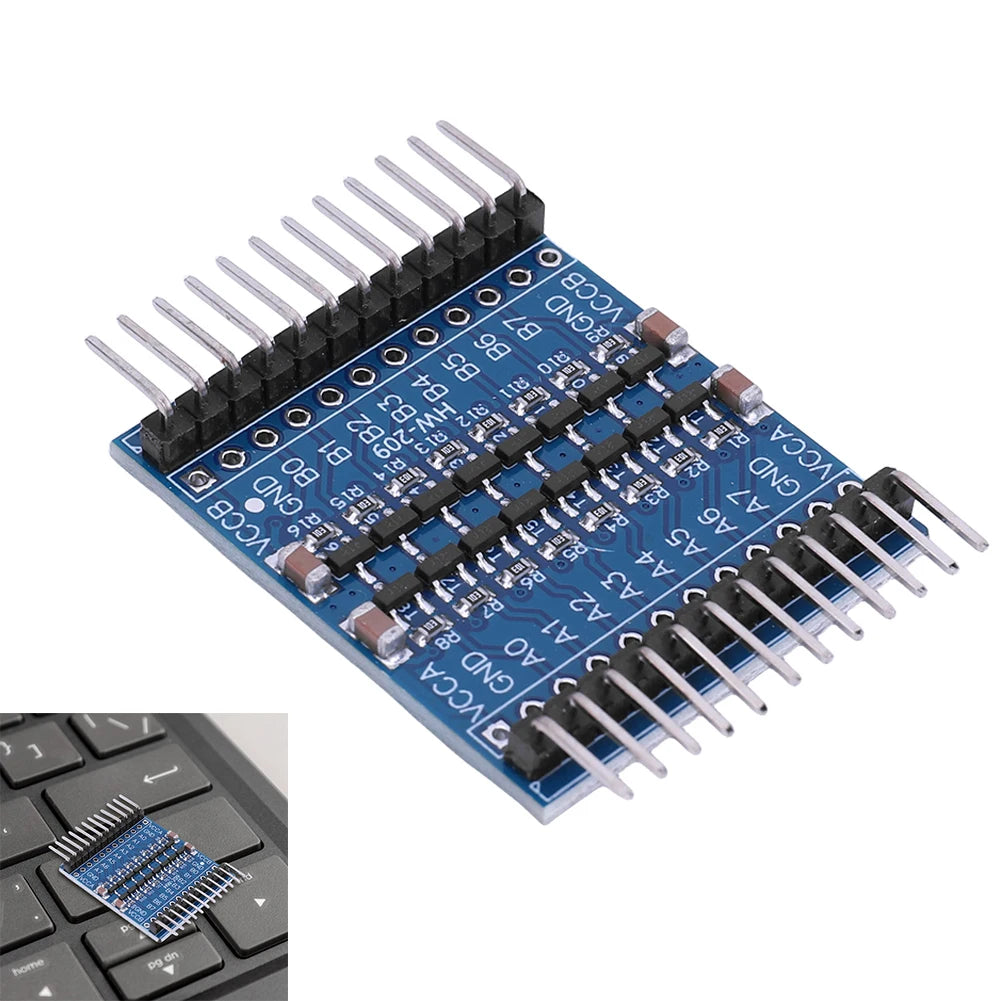 8 Channel Logic Level Switching Shifter 5V/3.3V Logic Level Shifter Bi-Directional Module IIC UART SPI TTL for Arduino