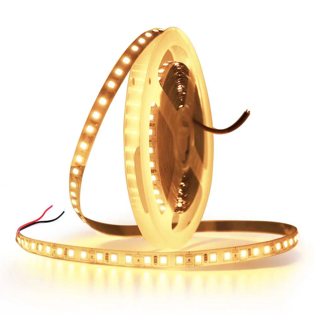 5V 12V 24V 2835 Led Strip 5m 300/600/2400 Pixels Led Tape SMD 3528 Fiexible Light Bar Strips Under Cabinet Lighting Backlight