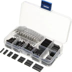 310PCS/Box 2.54mm Pitch JST SM/Dupont Jumper Wire Connector Kit 2/3/4/5Pin Male/Female Housing Pin Header Crimp Terminal