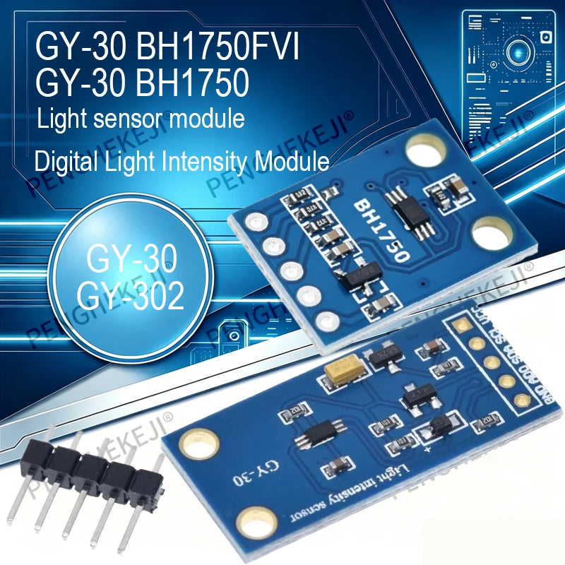 1/3/5PCS BH1750 for light intensity illumination module GY-30 /GY-302 for sensor module BH1750FVI