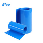1/5/10m  PVC Heat Shrink Tube Width 400mm Insulated Film Wrap Protection Case Wire Cable Sleeve Lithium Battery 18650 Pack