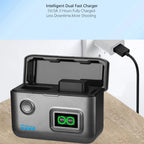 Probty EN-EL25 Portable Fast Charger With Smart Digital Display for Nikon Z50 II, Z50, Z30, Z fc,Camera