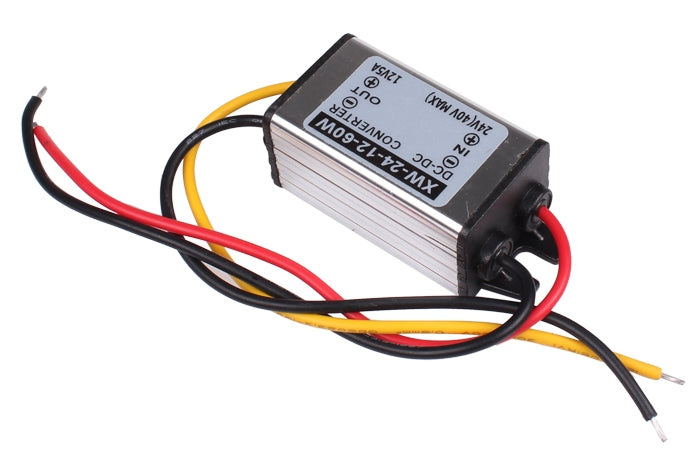 Waterproof Power converter Module 24 V To 12V 5A 60W DC/DC Car Power Converter Supply Adapter Regulator Dustproof Shockproof