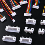 20PCS=10Sets  Micro Mini 2.0PH Connector Sets 2-10 Pin Male Female with Wires 200mm 26AWG Plug Socket for Electronics