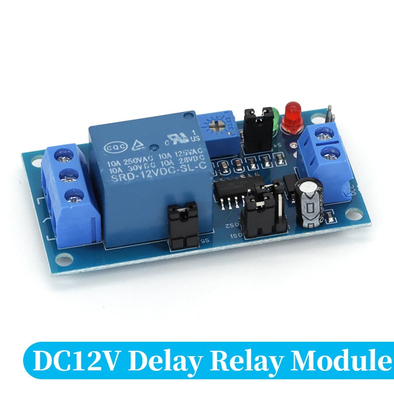 High Quality Delay Relay Delay Turn On / Delay Turn Off Switch Module with Timer DC 12V 5V