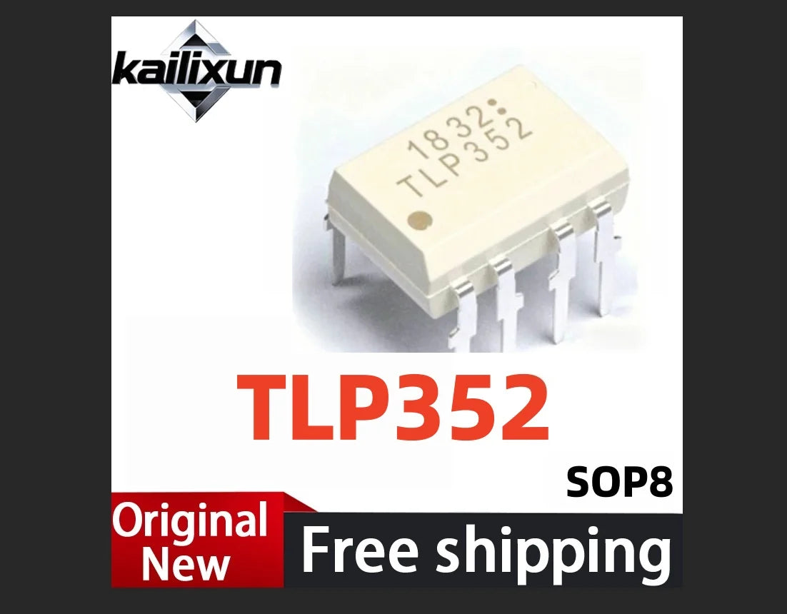 (10pcs) TLP352 SOP8 SMD 2.5A IGBT Driver Optocoupler Isolator Chip