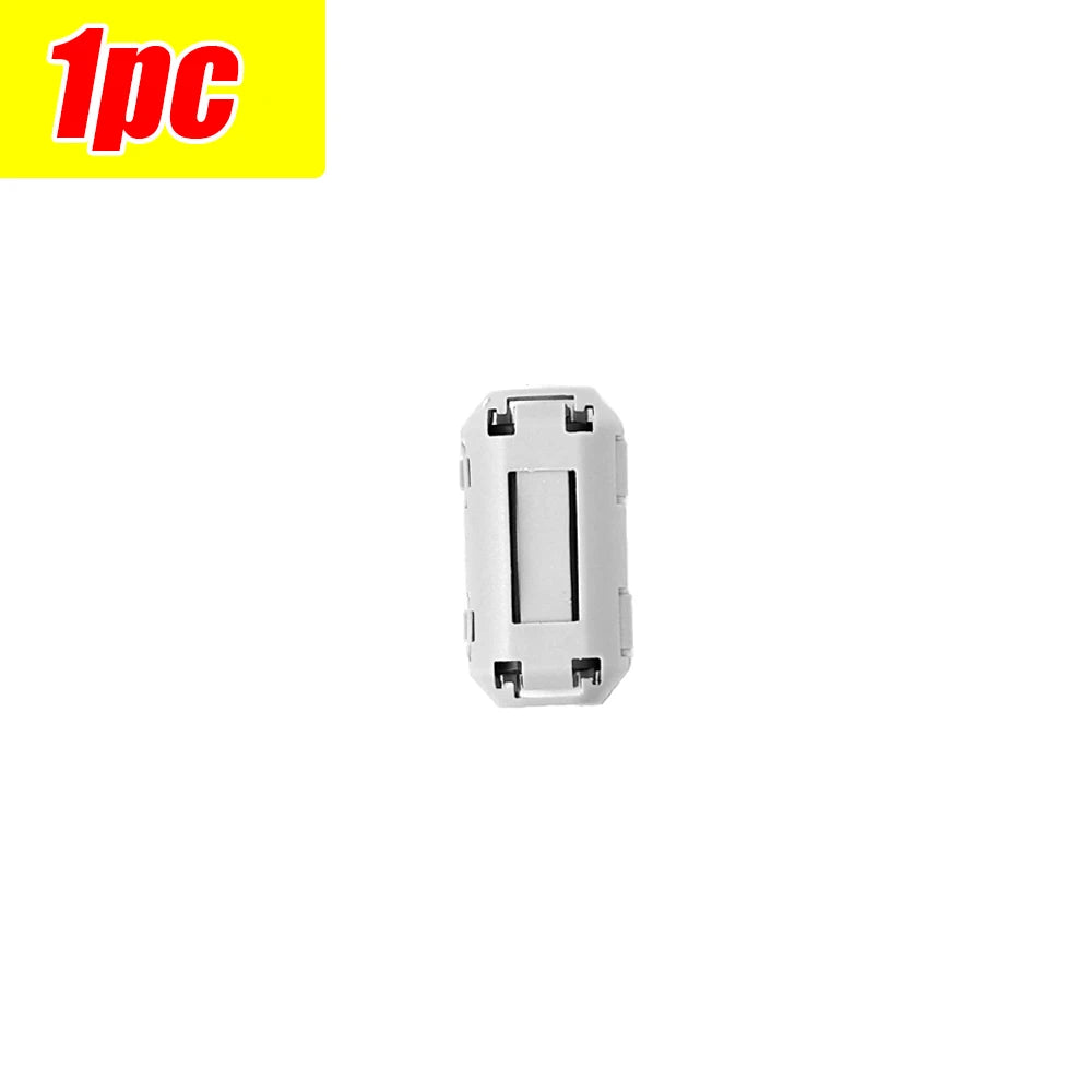 1/20pcs TDK 5mm Diameter Ferrite Core Noise Suppressor Powerline Power Cord Filter Ring Cable Clamp RFI EMI Cables Clips