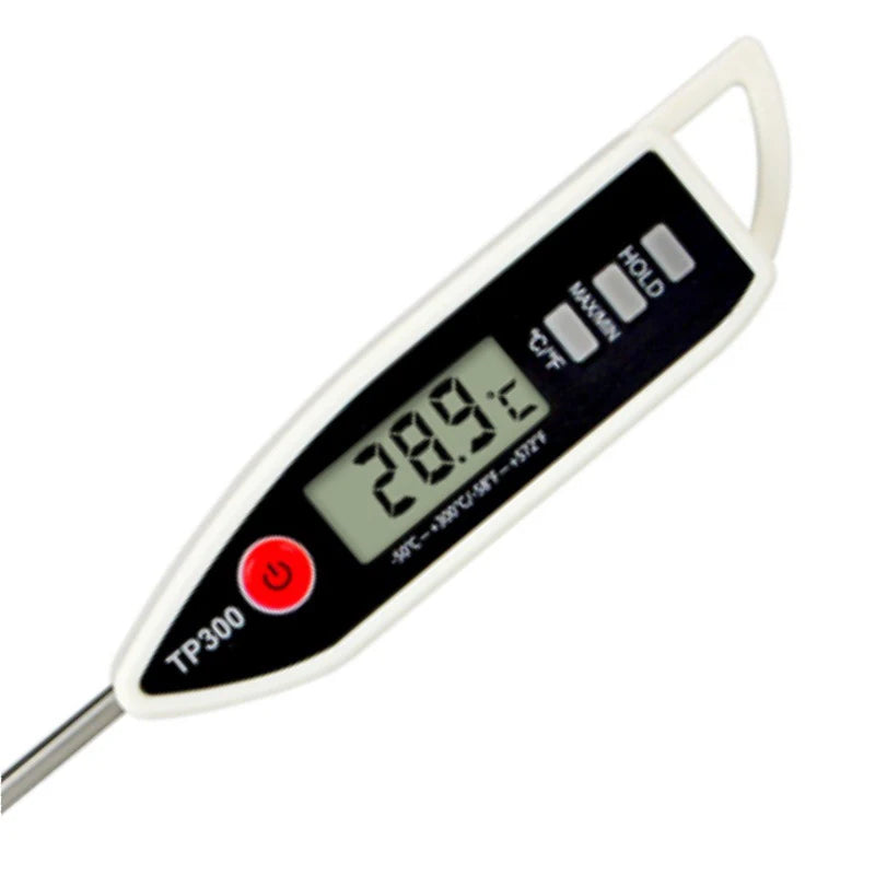Probe Type Food Thermometer Kitchen Digital Thermometer For Meat Milk Cooking Food BBQ TP300 Electronic Temperature Gauge Tool