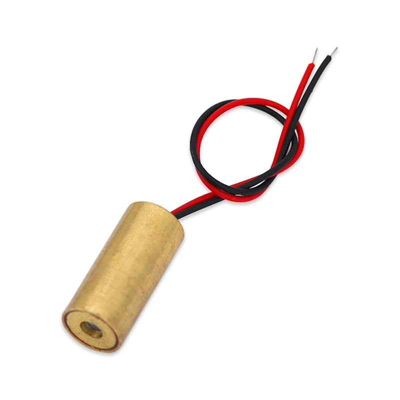 1/5/10Pcs Laser Head 650nm 9mm 3V 50mW Laser Cross Diode Module Red Copper Head Line / Point / Cross Laser Diode